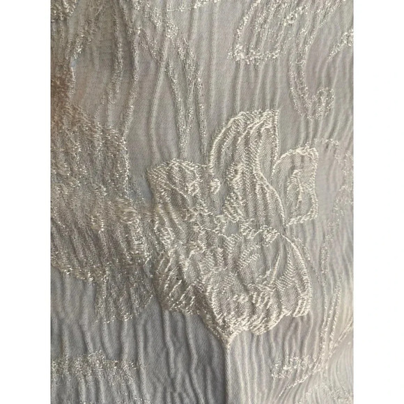 Lulu's Truly Exquisite Light Blue Jacquard Tulip Midi Dress Size Medium NWT - Picture 7 of 13